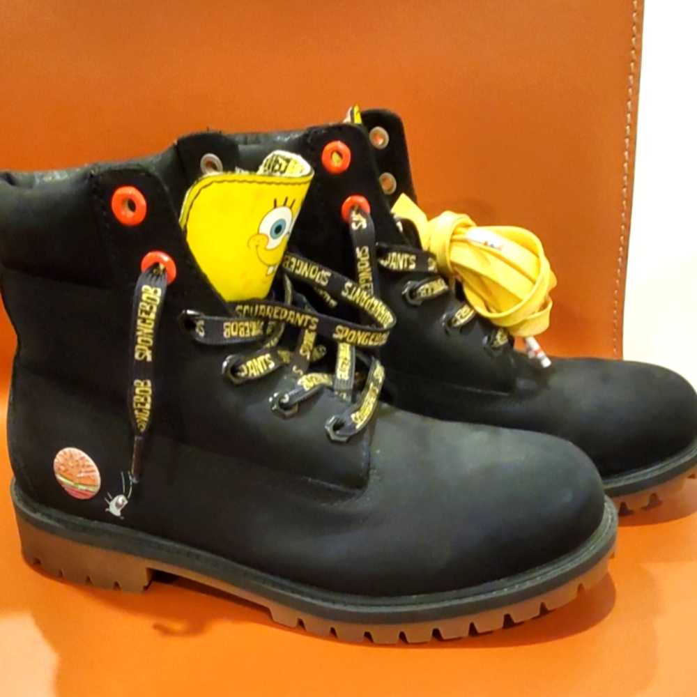 Big Boys Timberland SpongeBob boot